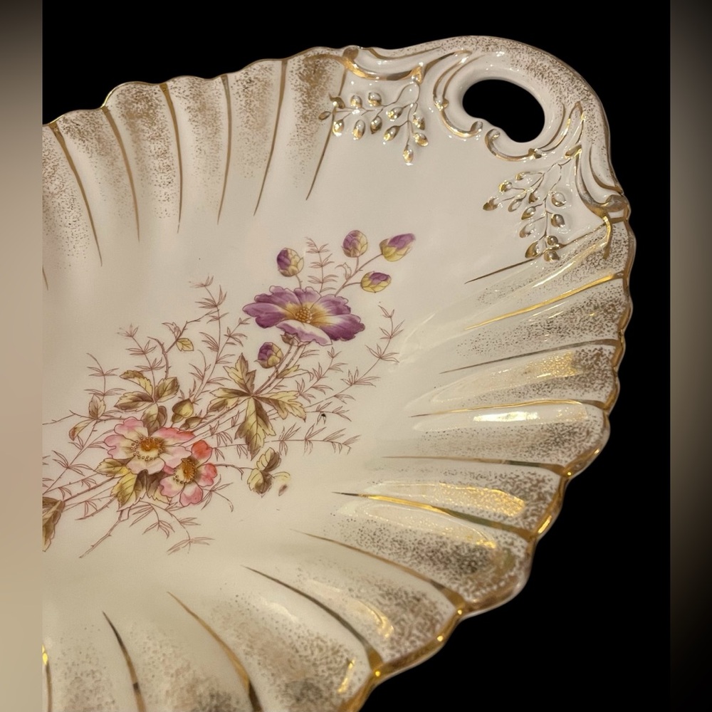 Antique 1800’s Königliche Porzellan-Manufaktur (КРМ) Porcelain Serving Dish